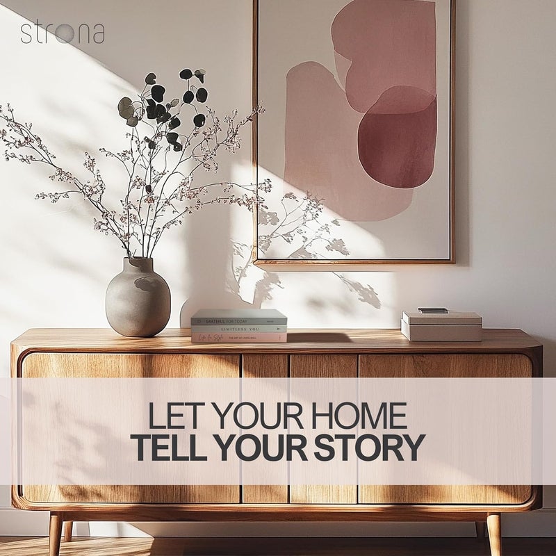 STRONA Pink and Gray Decorative Books for Home Decor - Faux Books for Living Room Decoration, Pink Decor Books for Coffee Table or Shelves, Fake Books for Decoration, Stacked Books Decor - Image 5